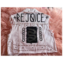 Load image into Gallery viewer, “Rejoice” Studded Vest
