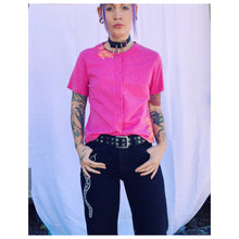 Load image into Gallery viewer, Hot Pink Button Down
