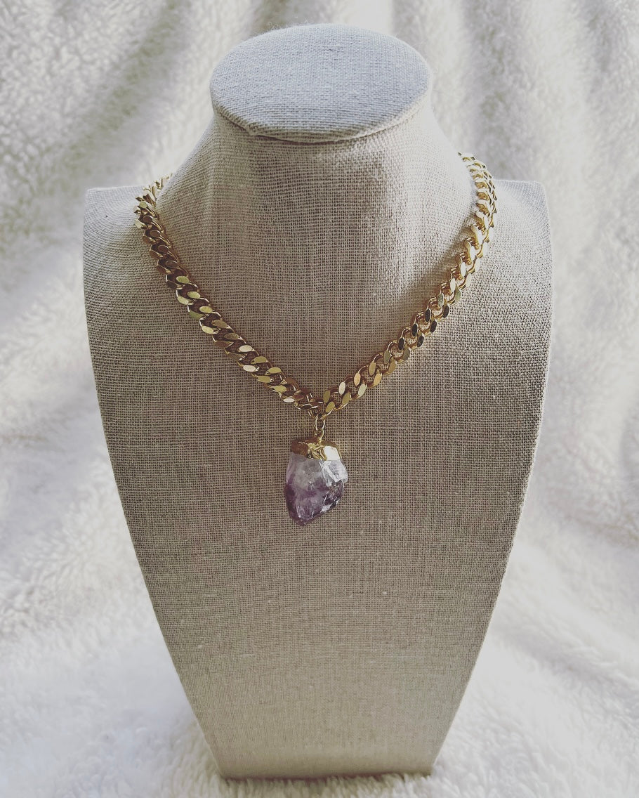 Pendulum in Amethyst