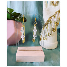 Load image into Gallery viewer, “Pinned Pearls” Earrings
