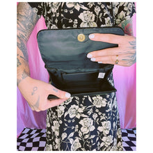 Load image into Gallery viewer, Black Velvet Evening Bag
