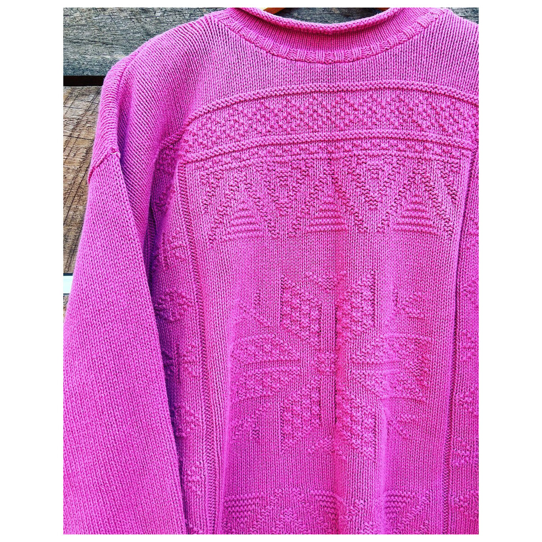 Pink Cotton Sweater