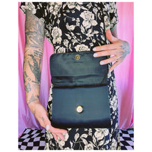 Load image into Gallery viewer, Black Velvet Evening Bag
